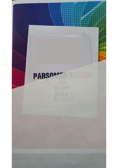 50'li Parşomen Kağıdı - Çizgisiz 60Gr