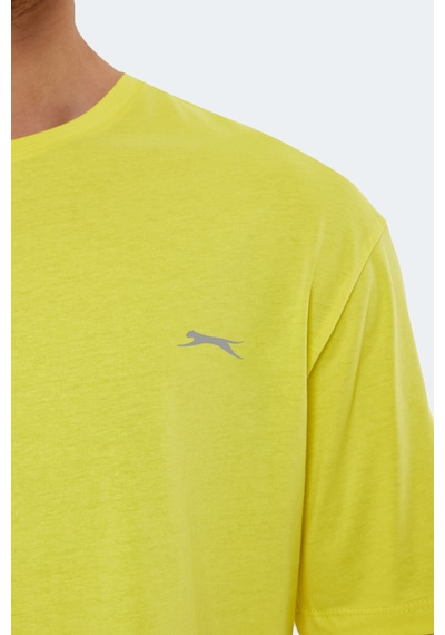 Slazenger Kaıser In Oversize Erkek Oversıze Sarı Tişört Sarı