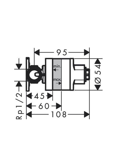 Hansgrohe İç Set Sıcak-soğuk Bidette El Duşu İçin - 29235180 Gümüş
