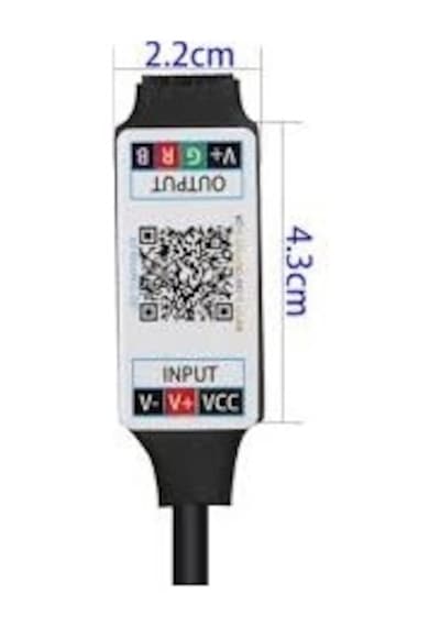 Bluetooth Rgb Şerit Led Kontrol Modülü 6a 5-2...