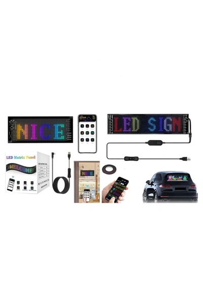 12x59 Cm Esnek Matrix Led Ekran 12 59