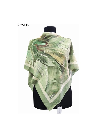 Moonscarfs Moonscarf Desenli Bambu Pamuk Eşarp 262-115 Çok Renkli