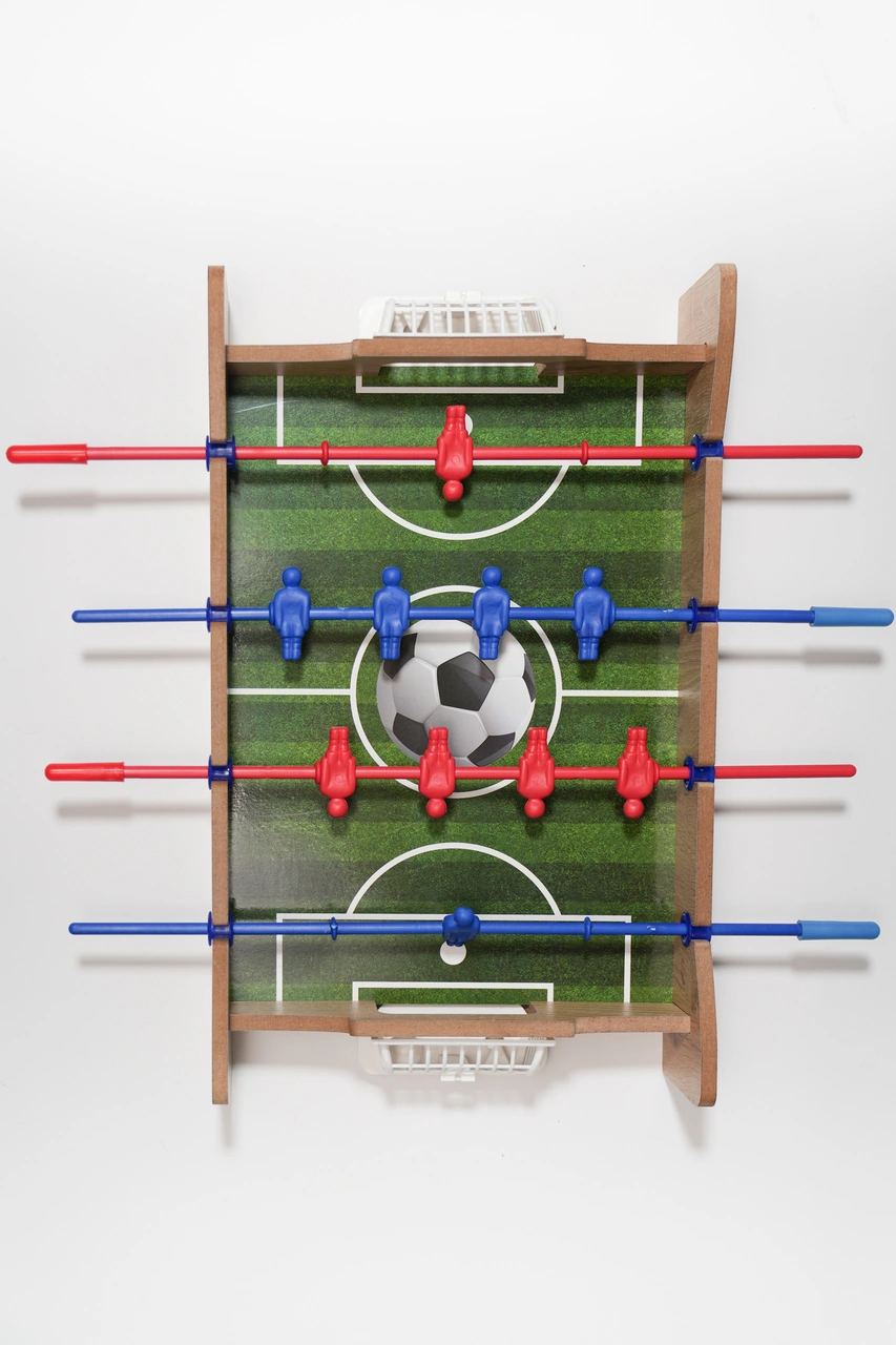 Ahşap Langırt Mini Masa Futbolu