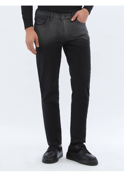 Kip Siyah Slim Fit Denim Pamuk Karışımlı Pantolon 4286922 Siyah