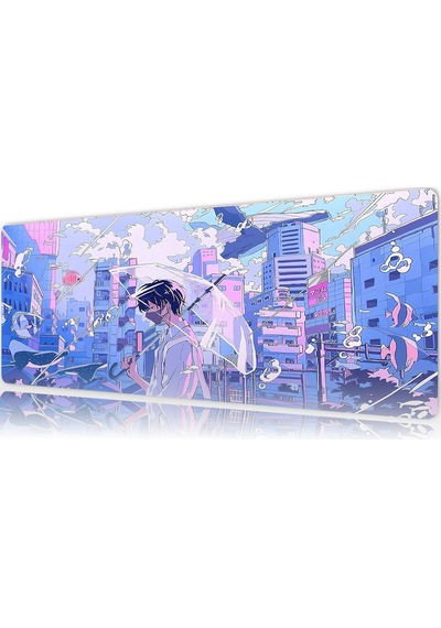 Gaming Oyuncu Xl Mouse Pad Kaydırmaz Dikişli 80 30 Cm Mousepad 4