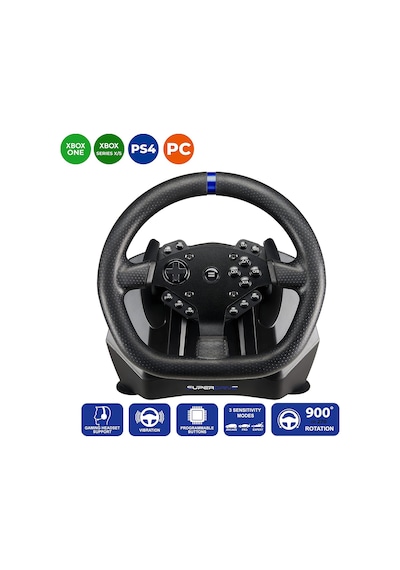 X Superdrive V995 Ps3 / Ps4 / Pc / XBox One / XBox Series X / S 6 In 1 Pedallı Oyuncu Direksiyonu