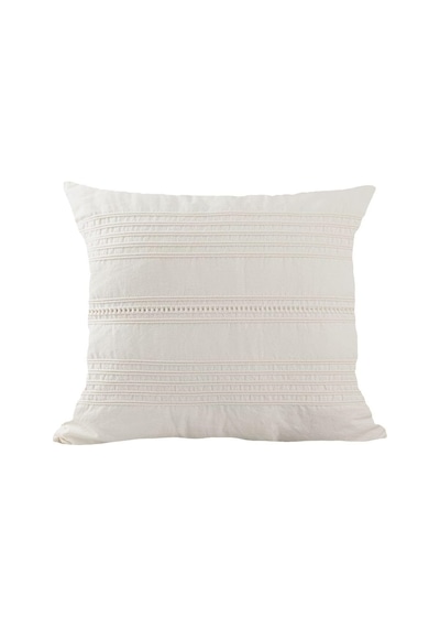 Asdiva Buldan Dokuma Bohem Tasarım%100 Pamuklu 45x45cm Kırlent Kılıfı Krem Krem Diğer