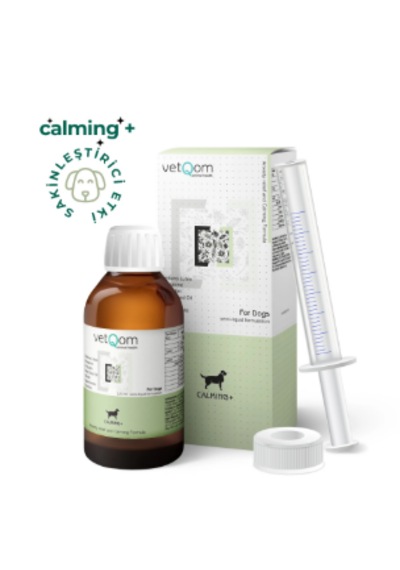 Vetqom Calming Köpek Sakinleştirici Ve Stres Önleyici Likit 120 Ml - Anksiyete Desteği