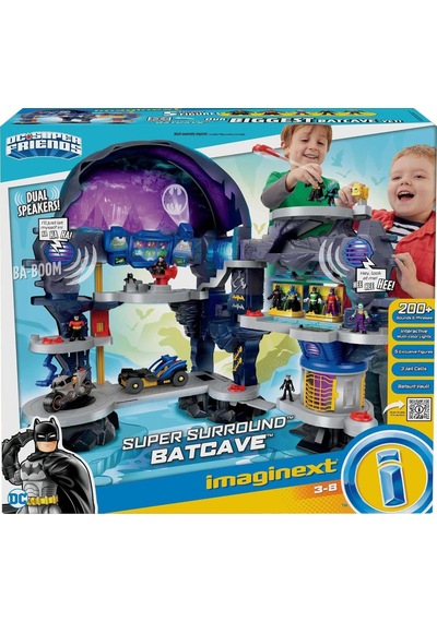 Imaginext Dc Super Friends Süper Büyük Batcave Batman Evi Batman Mağarası İmaginext
