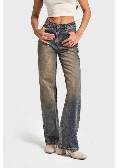 Itsbasic Kadın T.kot Rengi Doris 35w5-85 Straight Fit Yüksek Bel %100 Koton Denim Jean Itsbasic Kadın T.kot Rengi Doris 35w5-85 Straight Fit Yüksek Bel %100 Koton Denim Jean