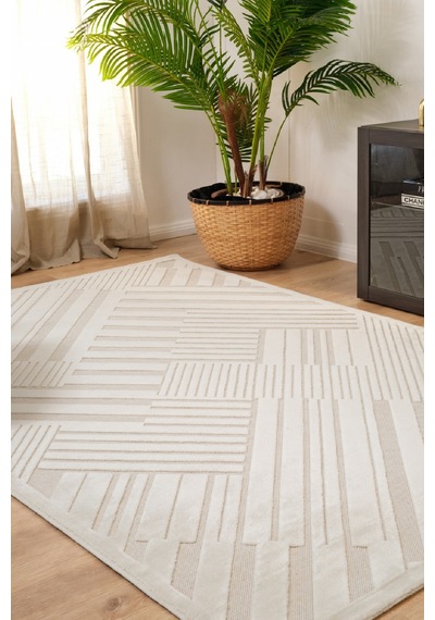 Kaşmir Halı 7/24 Iskandinav Bergen 80 x 300 CM Salon Mutfak Halısı Yolluk Kilim