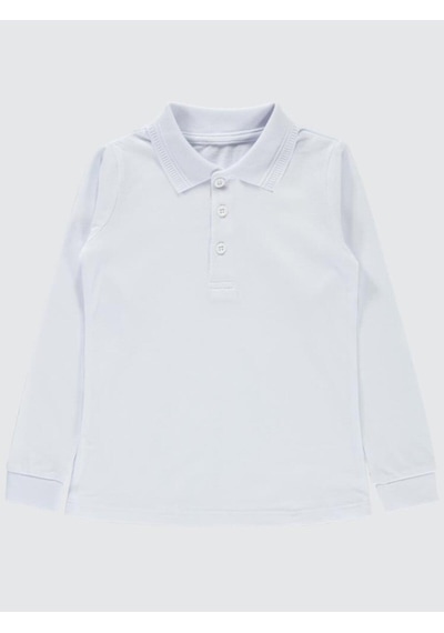 Civil Boys Basic Lakos 6-9 Yaş Sweat Beyaz