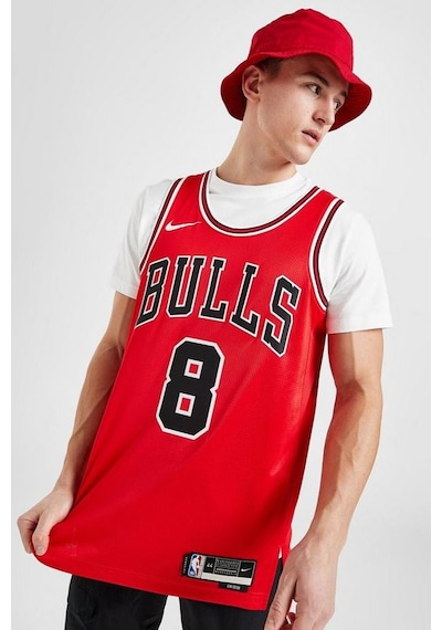 Nike Chicago Bulls Dri-fit Swingman Nba Basketball Jersey Lavıne Erkek Basketbol Forması Kırmızı