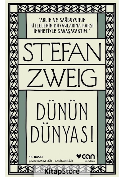 Dünün Dünyası / Stefan Zweig N11.19803
