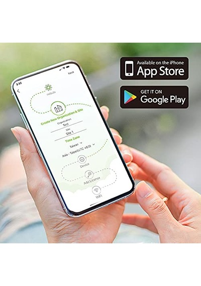 6 Ax1800 Kablosuz Erişim Noktası 802.11ax Çift 1 77gbps App Bulut Veya Bağımsız Olarak Yönetilebilir 4 Ayrı Wifi