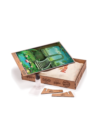 King Of Puzzle Masal Bahçesi Ahşap Puzzle 500 Parça