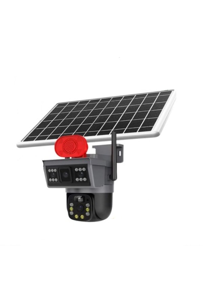 Çift Kameralı Extra Ledli Akıllı Smart Güvenlik Kamerası-4222