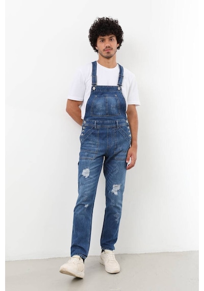 Keepout Erkek Jean Tulum Pantolon Koyu Mavi S