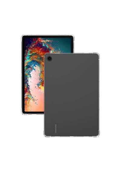 Samsung Galaxy Uyumlu Tab A9 Kılıfı Köşe Koruma Derbe Emici Şeffaf