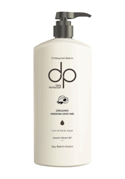 Dp Organik Hindistan Cevizi Yağı Profesyonel Keratin Biotin Saç Bakım Kremi 500 Ml