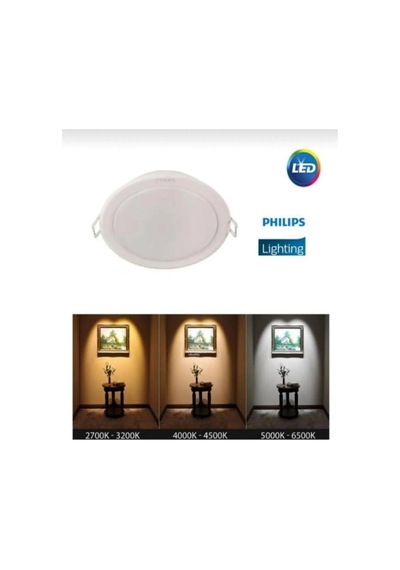 Philips 59441 Meson Gömme Spot 8cm 3.5w 3000k Sarı Işık Çok Renkli