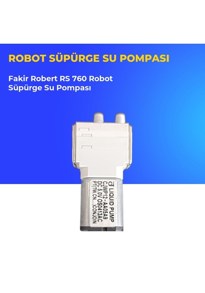 Fakir Robert Rs 760 Robot Süpürge Su Pompası
