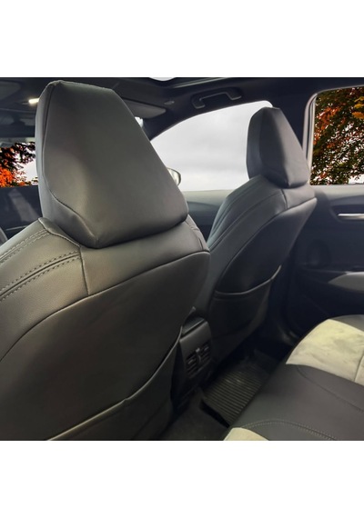 Toyota Corolla Cross Uyumlu Araca Özel Oto Koltuk Kılıfı 158528 Siyah-füme