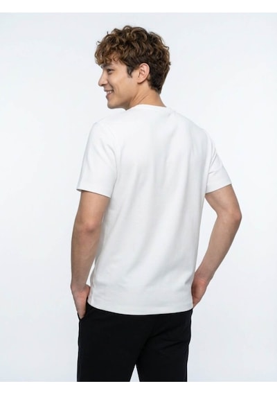 Loft Lf2042294 Beyaz Erkek T-shirt 26yp69000118