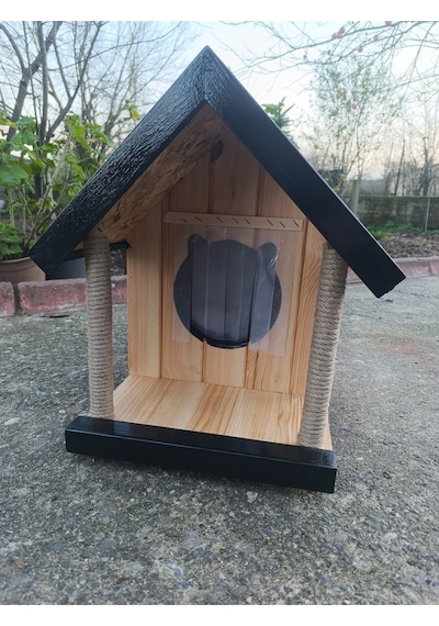 Kedi Evi Yuvası Şilteli Su Geçirmez
