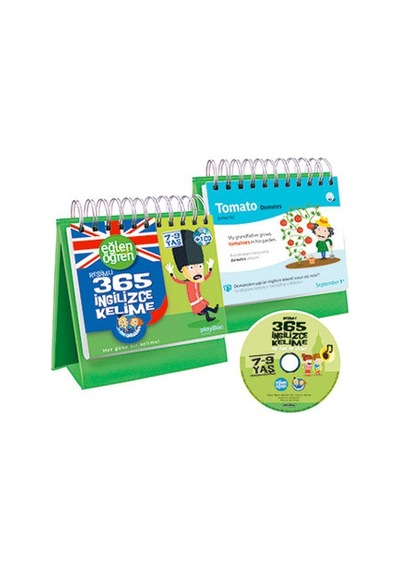 Eğlen Öğren Resimli 365 İngilizce Kelime 7 - 9 Yaş- Dstil Tasarım