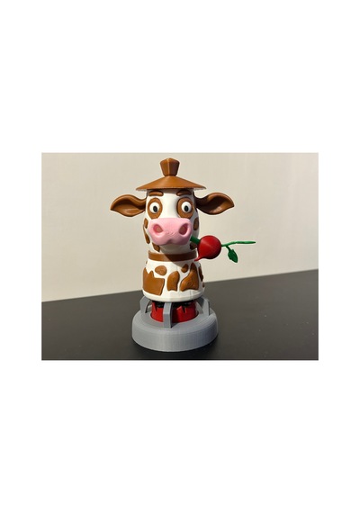 Mucca Mokka Ravanello 10 Cm Figür