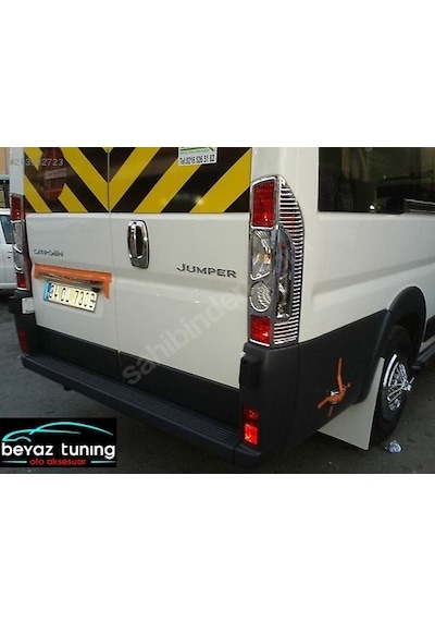 Peugeot Boxer Stop Çerçevesi Kromu Nikelaj 2006-