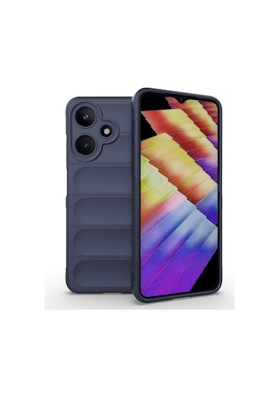 İnfinix Hot 30i Kılıf Esnek Tpu Oyuklu Arka Yüzey Tasarımlı Lopard Etnik Silikon Kapak