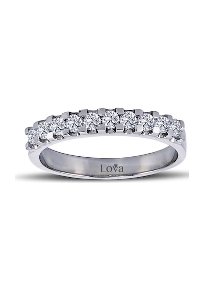 Lova 0,48 Karat Pırlanta Yarımtur Yüzük - 1050209