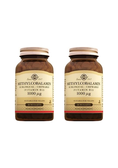 Solgar Methylcobalamin B12 1000 Mcg 30 Dilaltı Tablet 2'li