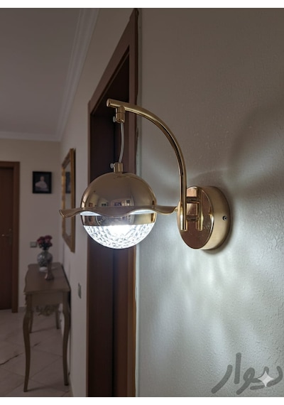 Bohem Aydınlatma Gold Duvar Apliği 3 Renk Led Modern Aplik Gold