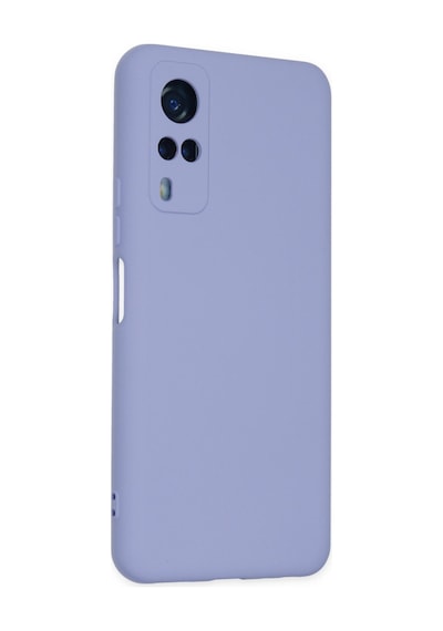 Vivo Y53s Uyumlu Kılıf Nano İçi Kadife Silikon - Lila