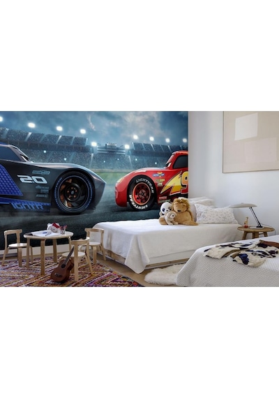 Şimşek Mcqueen Duvar Kağıdı (397454704)