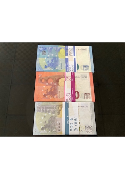 Yeni 300 Adet Euro 5-10 Ve 20 Euro Geçersiz Eğlence Dizi F...