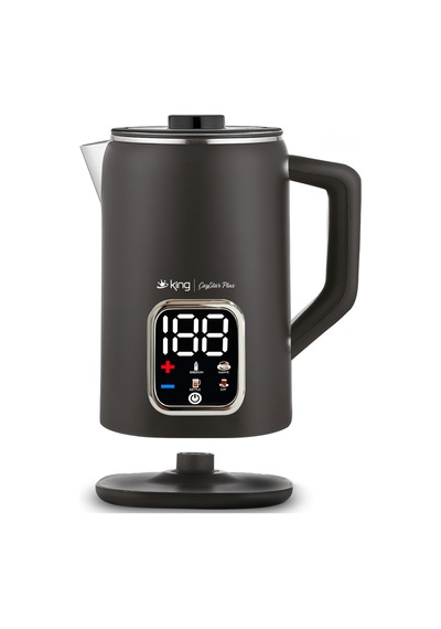 King K3113 Çaystar Plus Dijital Çay Makinesi Siyah