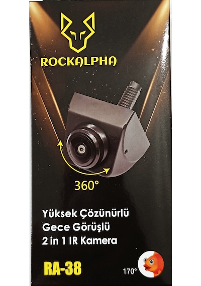 Pramit Geri Görüş Park Kamerası 1080p Ahd 170 Derece 360 Dönen