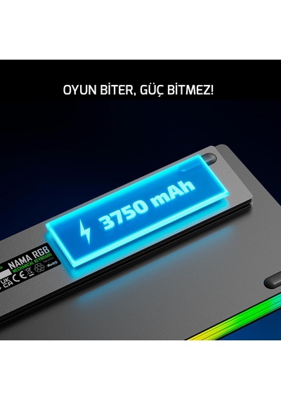 Nama Rgb Mekanik Kablolu, 2.4ghz, Bluetooth 3 Mod Gaming Klavye