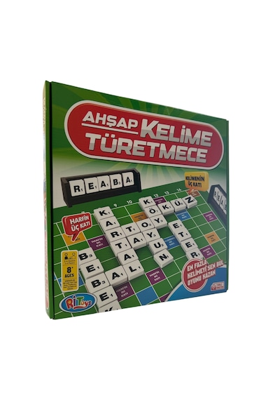 Ahşap Kelime Üretme Oyunu Dil Gelişimi Ve Zeka Geliştirici Eğitici Oyun