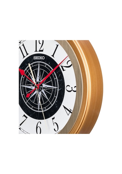 Seiko Clock Qxa844g Duvar Saati Kahverengi