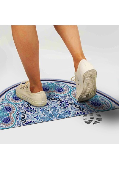 Dekoratif Kapı Önü Paspas, Dış Mekan/ev İçi/banyo/mutfak/yatak Odası/giriş Paspasları Yrmp 001, 30x60 Çok Renkli
