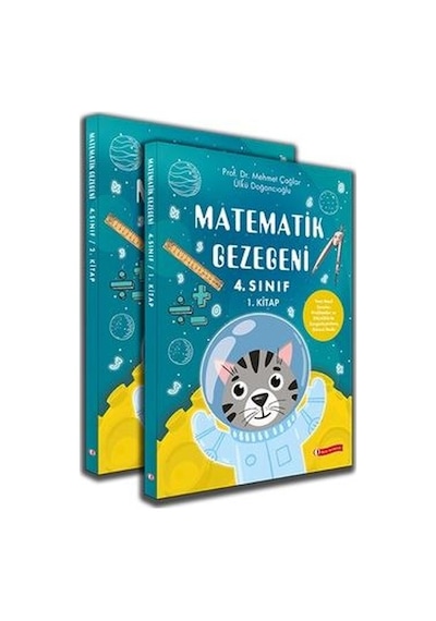 Matematik Gezegeni 4. Sınıf Seti - 2 Kitap Takım - Mehmet Çağlar - Odtü Eğitim