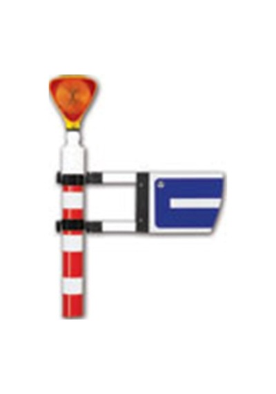 İleri Trafik Dubalı Uyarı Dikmesi 534231115 110 x 1200 MM Reflektifli 10'lu Set