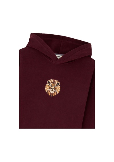 Gsstore X Reflect Studio Aslan Çocuk Hoodie C242400 Bordo