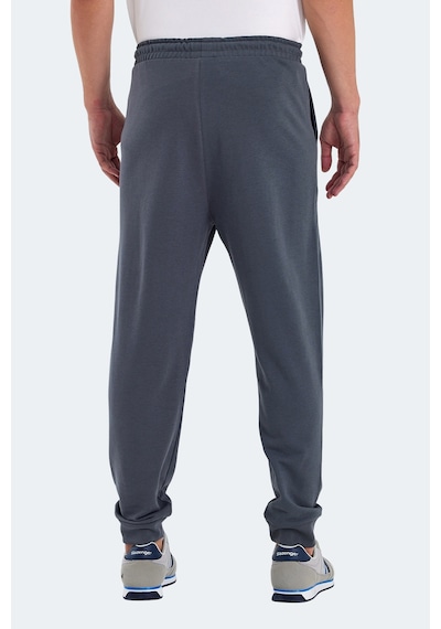 Slazenger Onıonıx I Erkek Cepli Koyu Gri Kamuflaj Eşofman Altı Koyu Gri Kamuflaj