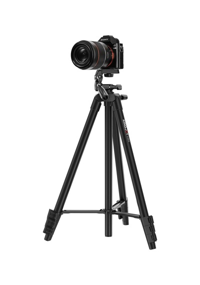 Kingjoy Vt-831scb Uzaktan Kumandalı + Cep Telefonu Standlı Video Tripodu Siyah